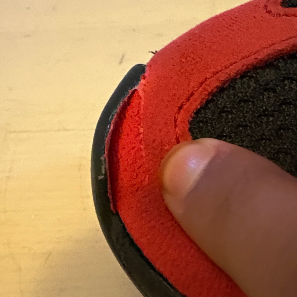 Nike Kids Sneakers Red and Black Accent